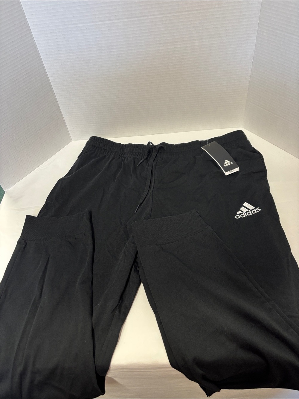 adidas Black Logo Jogger Pants